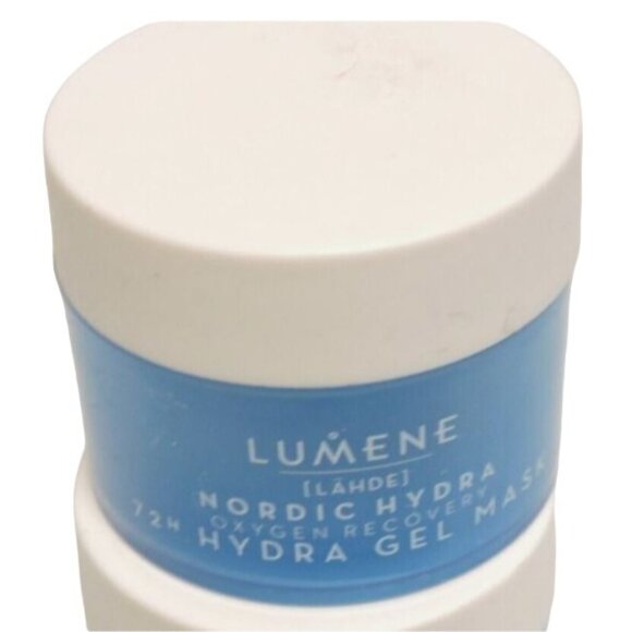 Lumene Lahde Nordic Oxygen Recovery 72h Hydra Gel Mask 0.5oz 15mL - Picture 1 of 2